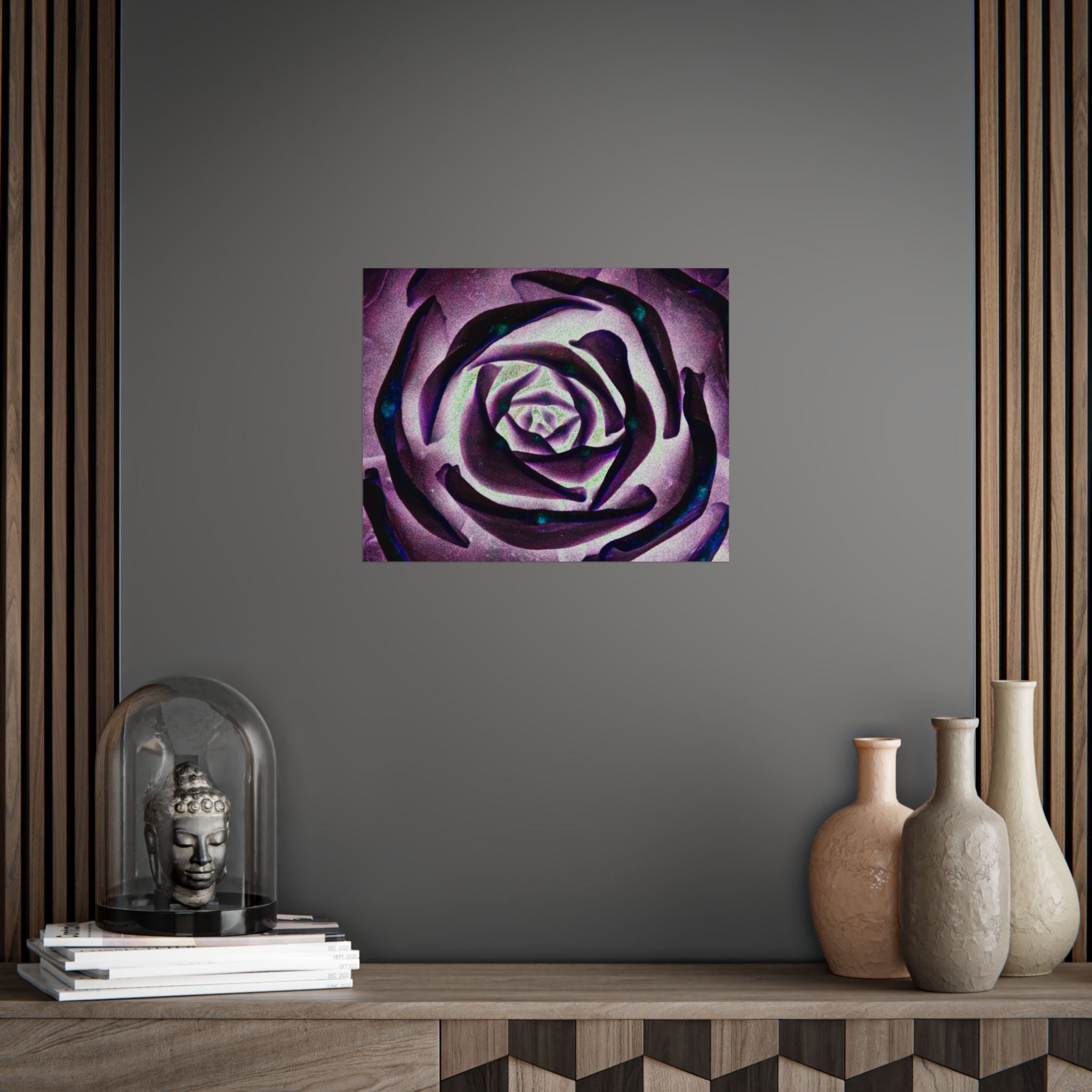 Abstract Green Art Poster