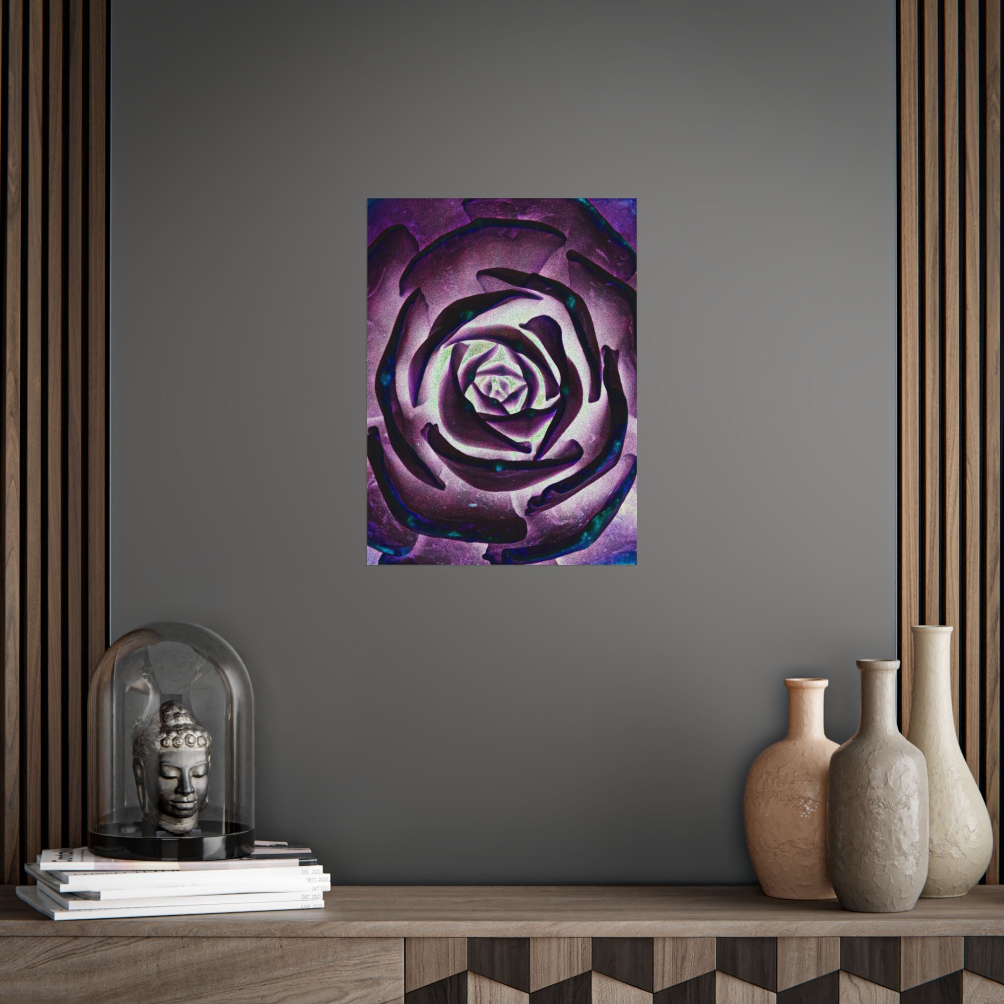 Abstract Green Art Poster