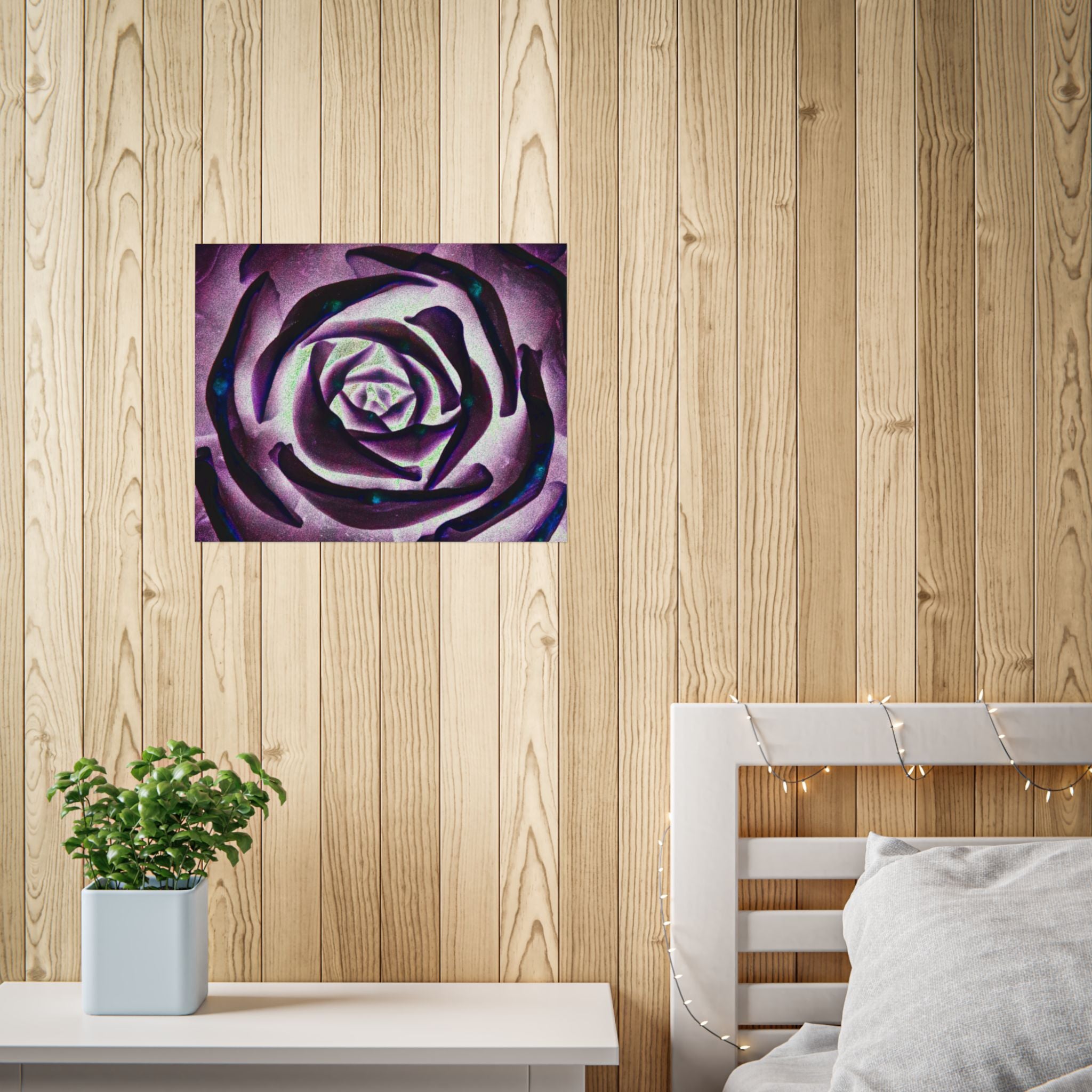 Abstract Green Art Poster