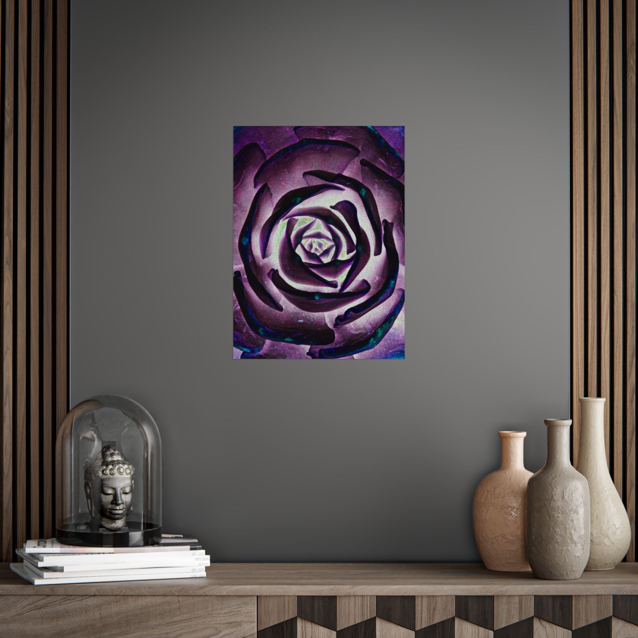 Abstract Green Art Poster