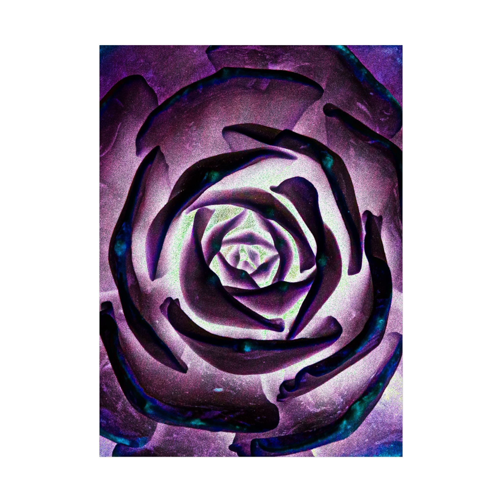 Abstract Green Art Poster