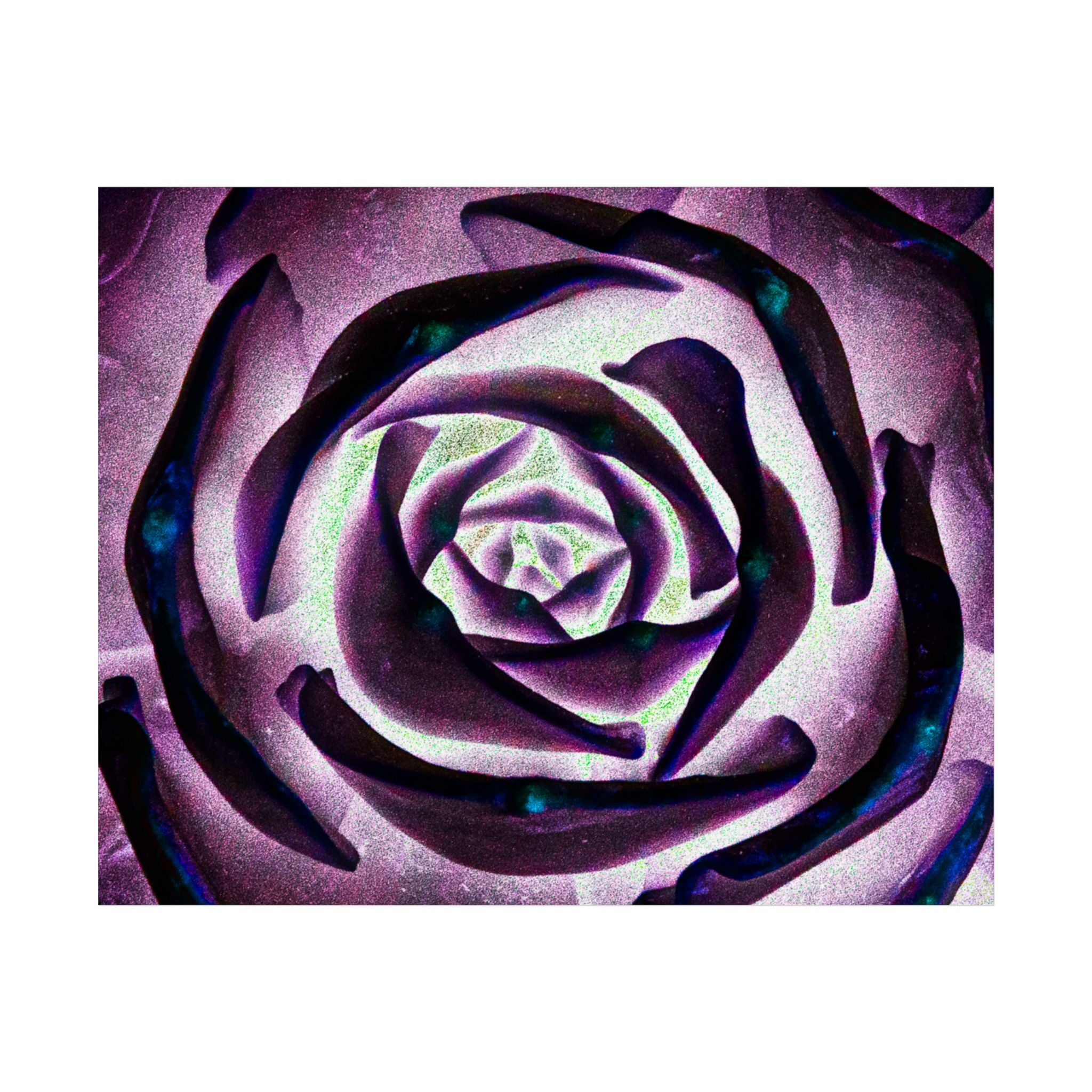 Abstract Green Art Poster